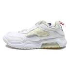 AIR JORDAN Trainers Mens Lace-Up White Synthetic UK 11 Air Cushion Support