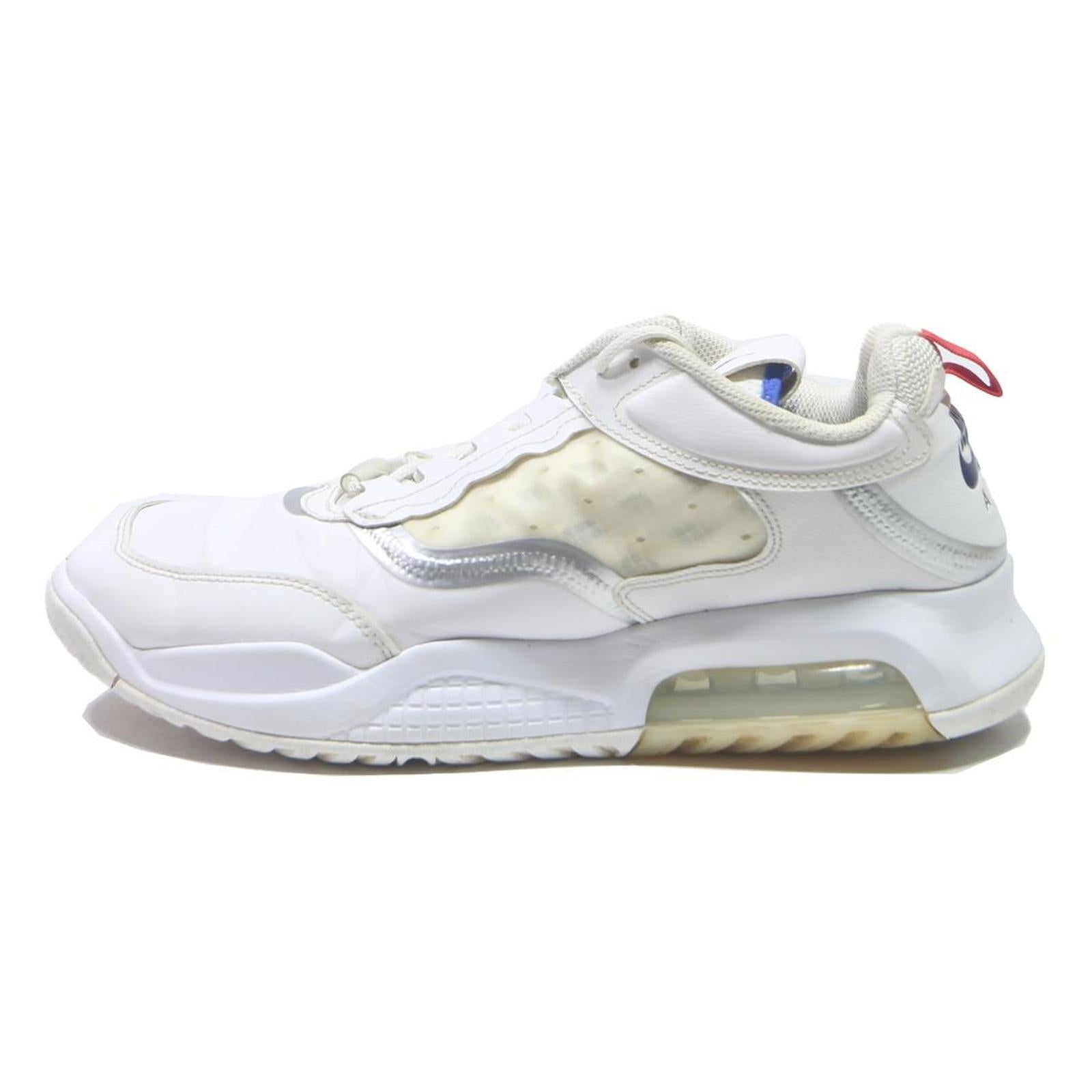 AIR JORDAN Trainers Mens Lace-Up White Synthetic UK 11 Air Cushion Support