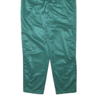 MAGIA Womens Cotton Blend Green Regular Trousers W30 L29 Embroidered Design Zip