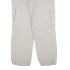 MAMMUT Womens Polyester Beige Relaxed Trousers W36 L30 Outdoor Hiking Zip