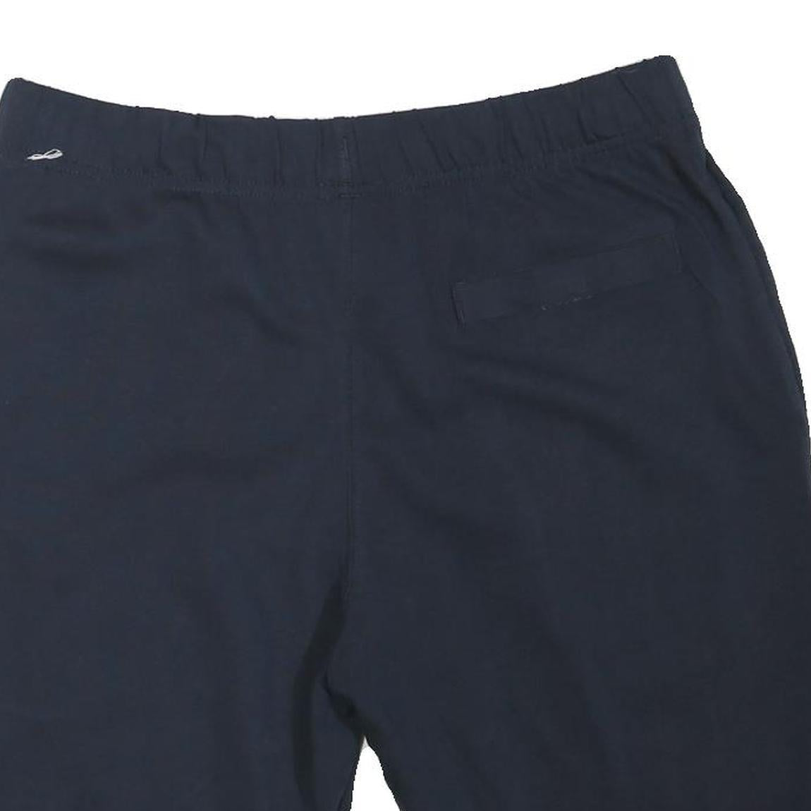 NIKE Mens Casual Black Shorts M W32 Relaxed Fit Cotton Blend Drawstring Pockets