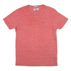HILFIGER DENIM Mens T-Shirt Red S