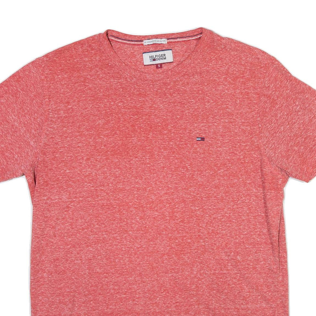 HILFIGER DENIM Mens T-Shirt Red S