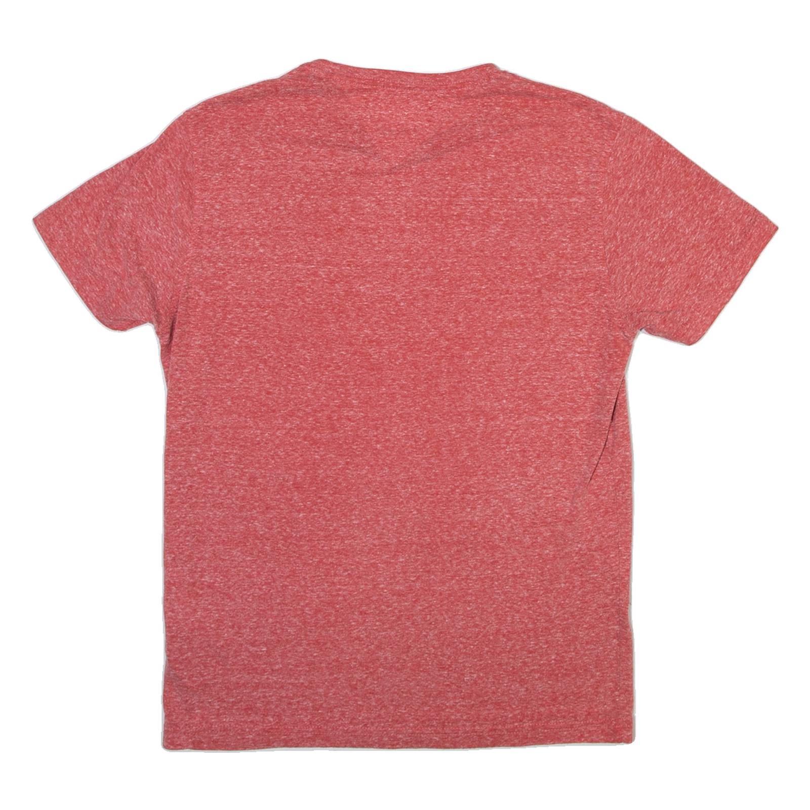 HILFIGER DENIM Mens T-Shirt Red S