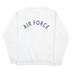 CAMPBELLSVILLE APPAREL COMPANY Mens Grey Air Force Crew Neck XS Cotton Blend