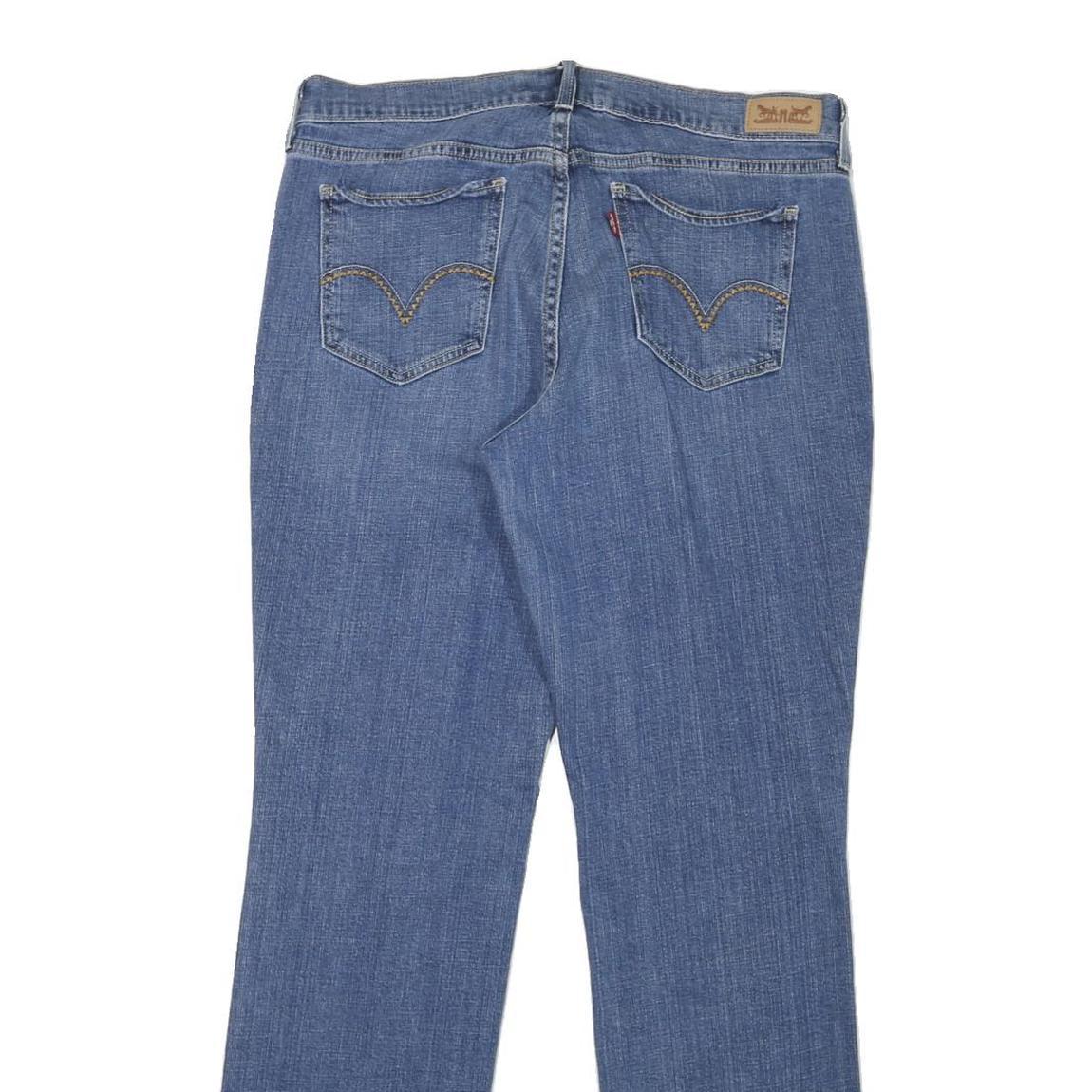 LEVI'S 505 Womens Jeans Blue Regular Straight Denim Medium W32 L31 Classic Fit