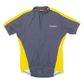 STOKE Cycling Mens Jersey Grey 1/2 Zip M