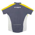 STOKE Cycling Mens Jersey Grey 1/2 Zip M