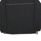 STARTER Mens Black V-Neck L Sweatshirt Pullover Lightweight Polyester Sportswear