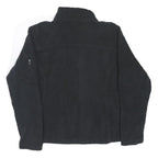 COLUMBIA Womens Black Fleece Jacket M Zip Casual Outdoor Warm