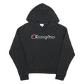 CHAMPION REVERSE WEAVE Womens Black Hoodie XS Cotton Blend Casual Pullover