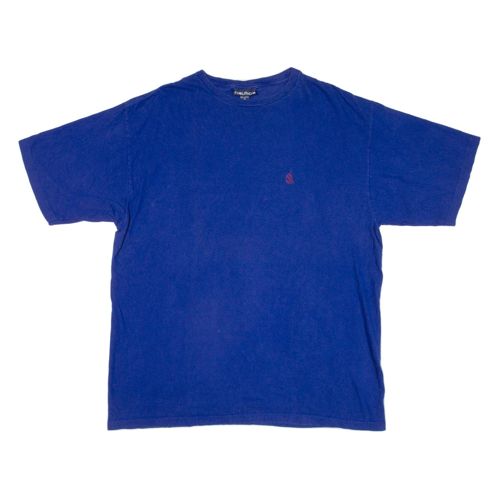 NAUTICA Mens T-Shirt Blue XL
