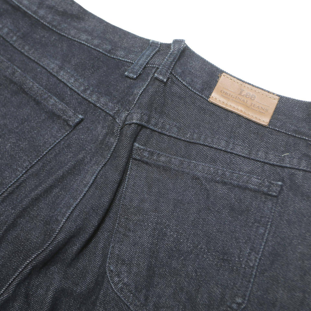 LEE Womens Classic Fit Blue Denim Straight Jeans Cotton W32 L31 Zip