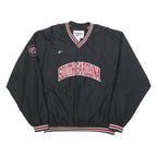 REEBOK Mens Black & Maroon South Carolina V-Neck XL Pullover Sweatshirt