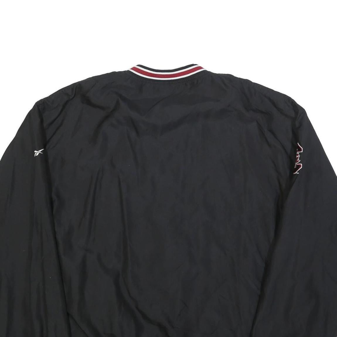 REEBOK Mens Black & Maroon South Carolina V-Neck XL Pullover Sweatshirt