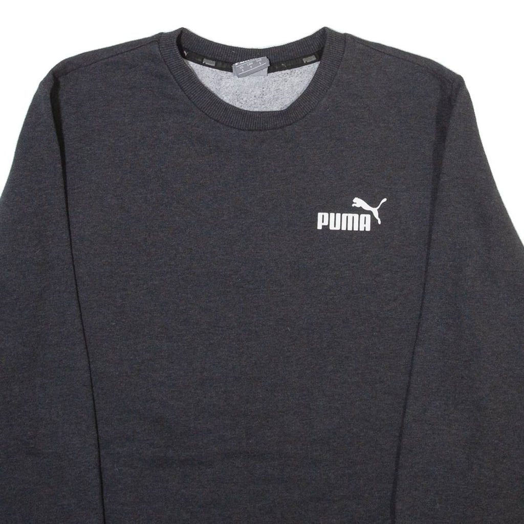 PUMA Mens Sweatshirt Grey S