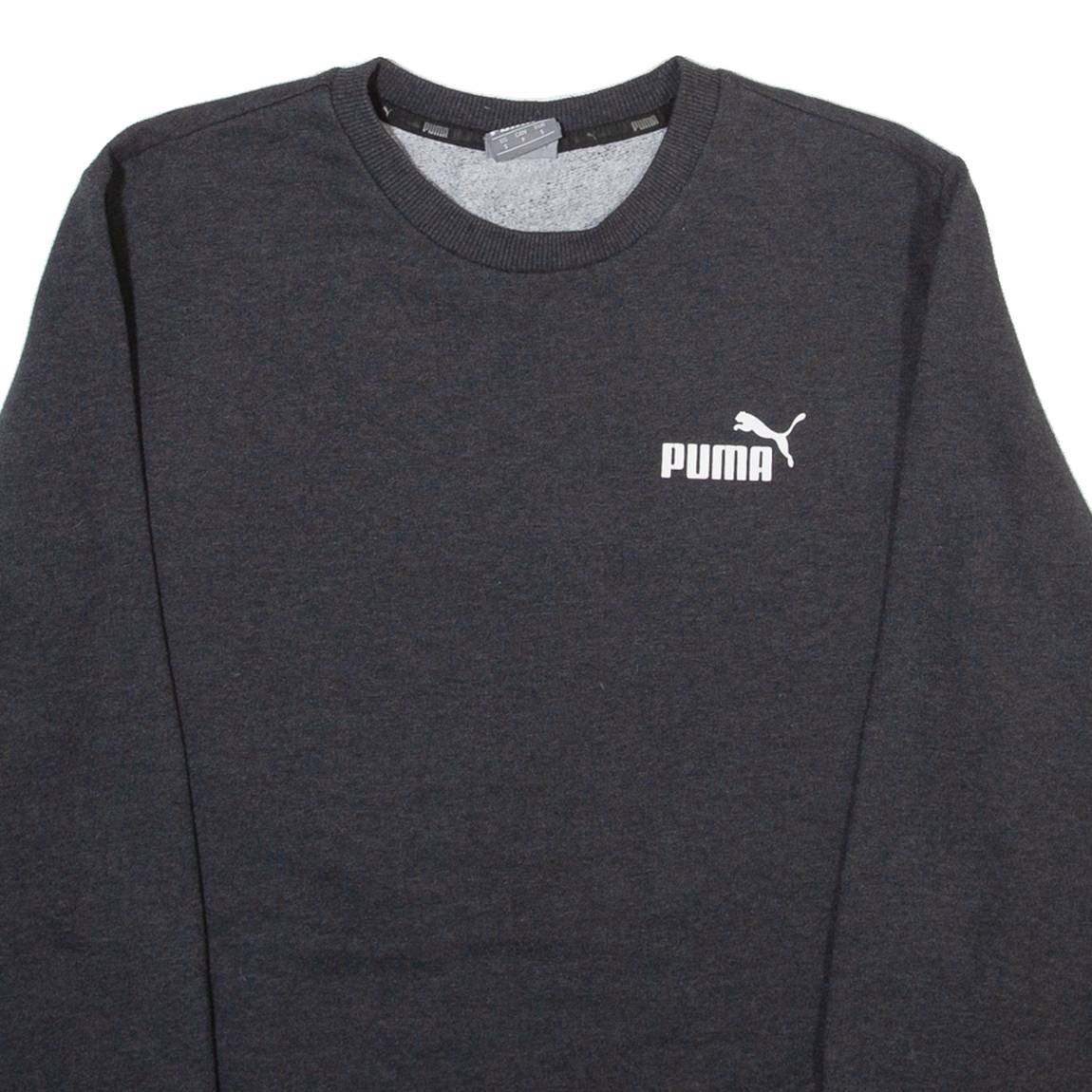 PUMA Mens Sweatshirt Grey S