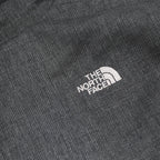 THE NORTH FACE Womens Grey Jacket M Polyester Blend Wool Look Zip Closure Faux