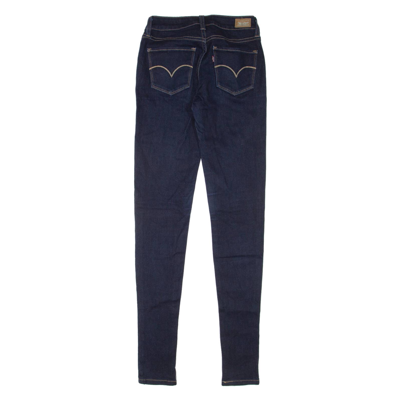LEVI'S Womens Jeans Blue Slim Skinny W25 L32
