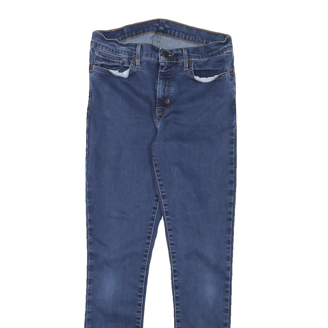 LEVI'S Womens Jeans Blue Slim Skinny Denim Medium W28 L29 Stretch Cotton Blend