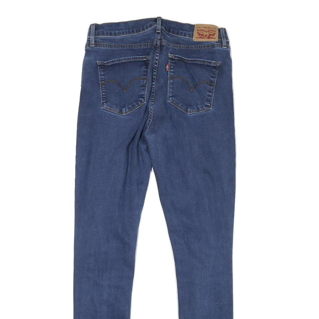 LEVI'S Womens Jeans Blue Slim Skinny Denim Medium W28 L29 Stretch Cotton Blend