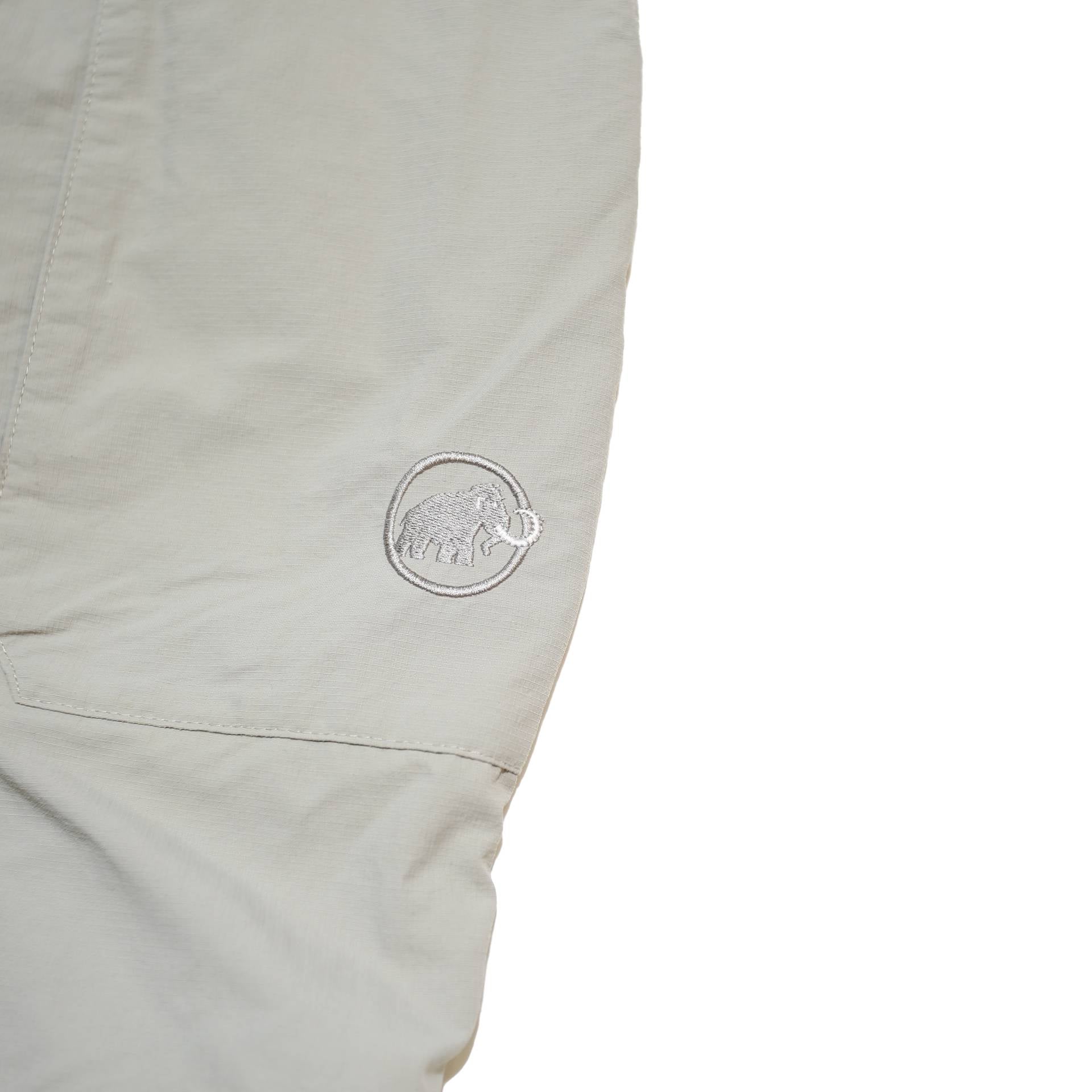MAMMUT Womens Nylon Beige Regular Trousers W29 L33 Outdoor Zip Pocket