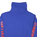 NBA Mens Blue LA Clippers Pullover Sweatshirt M Cotton Blend High Neck