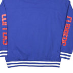 NBA Mens Blue LA Clippers Pullover Sweatshirt M Cotton Blend High Neck