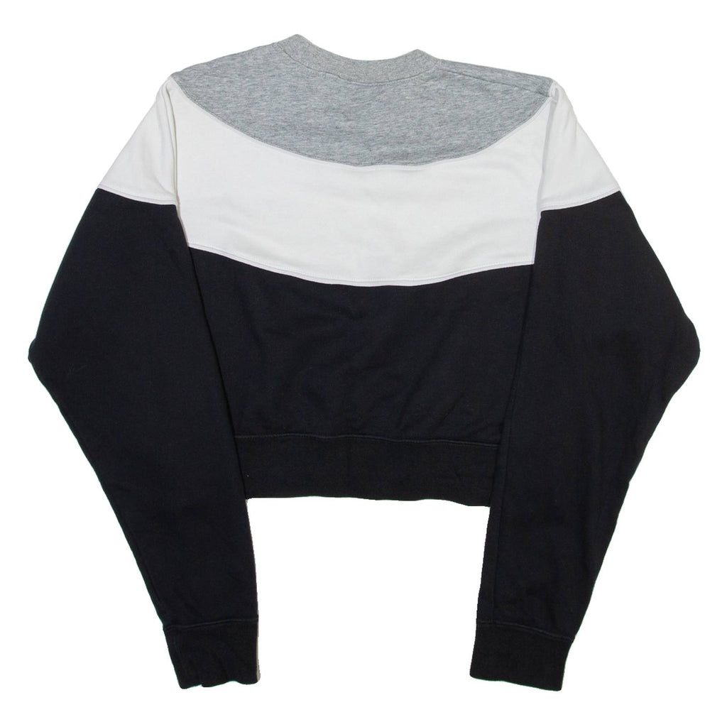 NIKE Cropped Womens Sweatshirt Black M