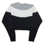 NIKE Cropped Womens Sweatshirt Black M