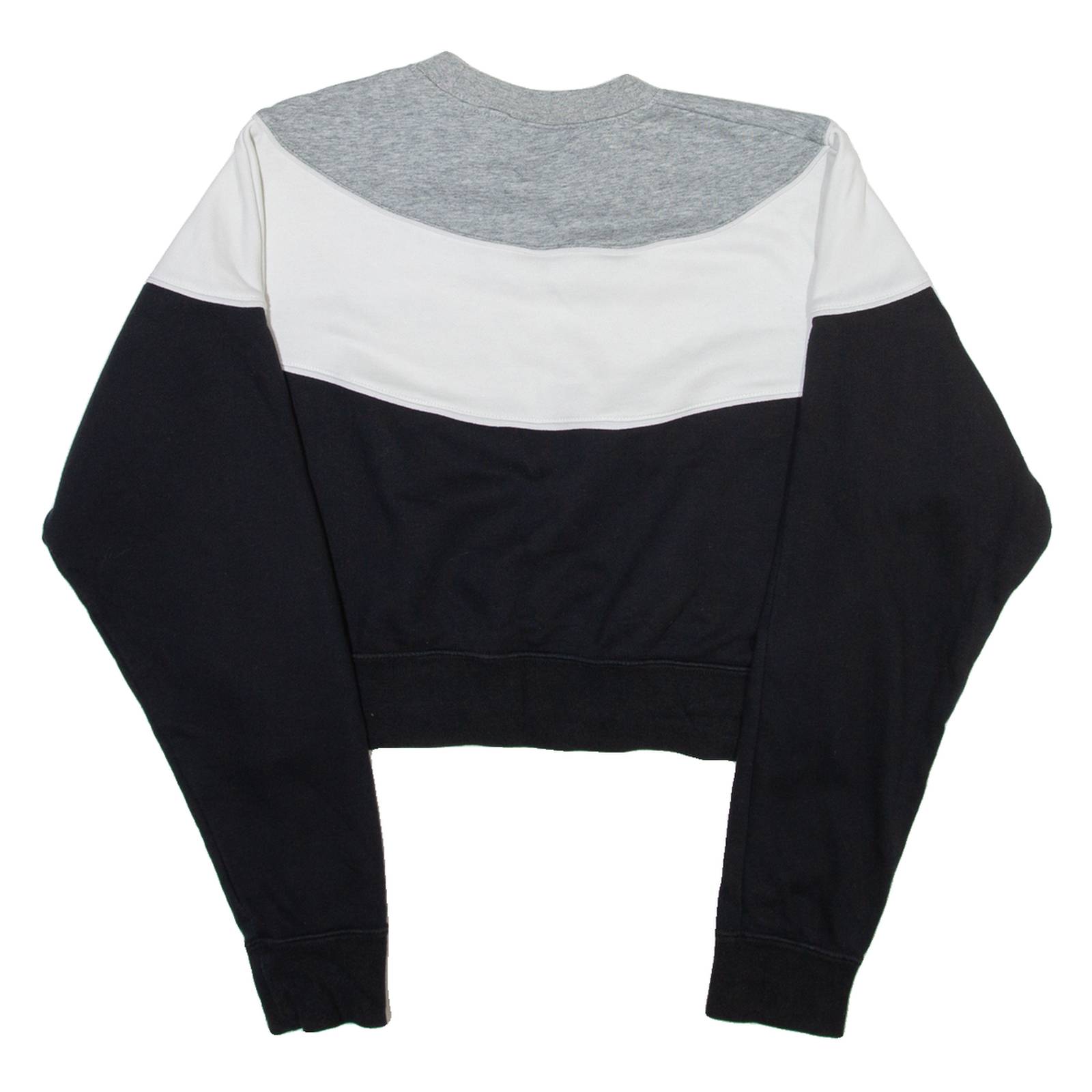 NIKE Cropped Womens Sweatshirt Black M