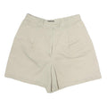 NY & CO Womens Shorts Beige Casual Plain M W28 Lightweight Cotton Blend