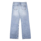CARHARTT Womens Jeans Blue Loose Straight Denim Light W28 L31 Casual Workwear
