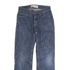 LEVI'S 514 SLIM Womens Jeans Blue Slim Straight Denim Medium W25 L25 Classic Fit