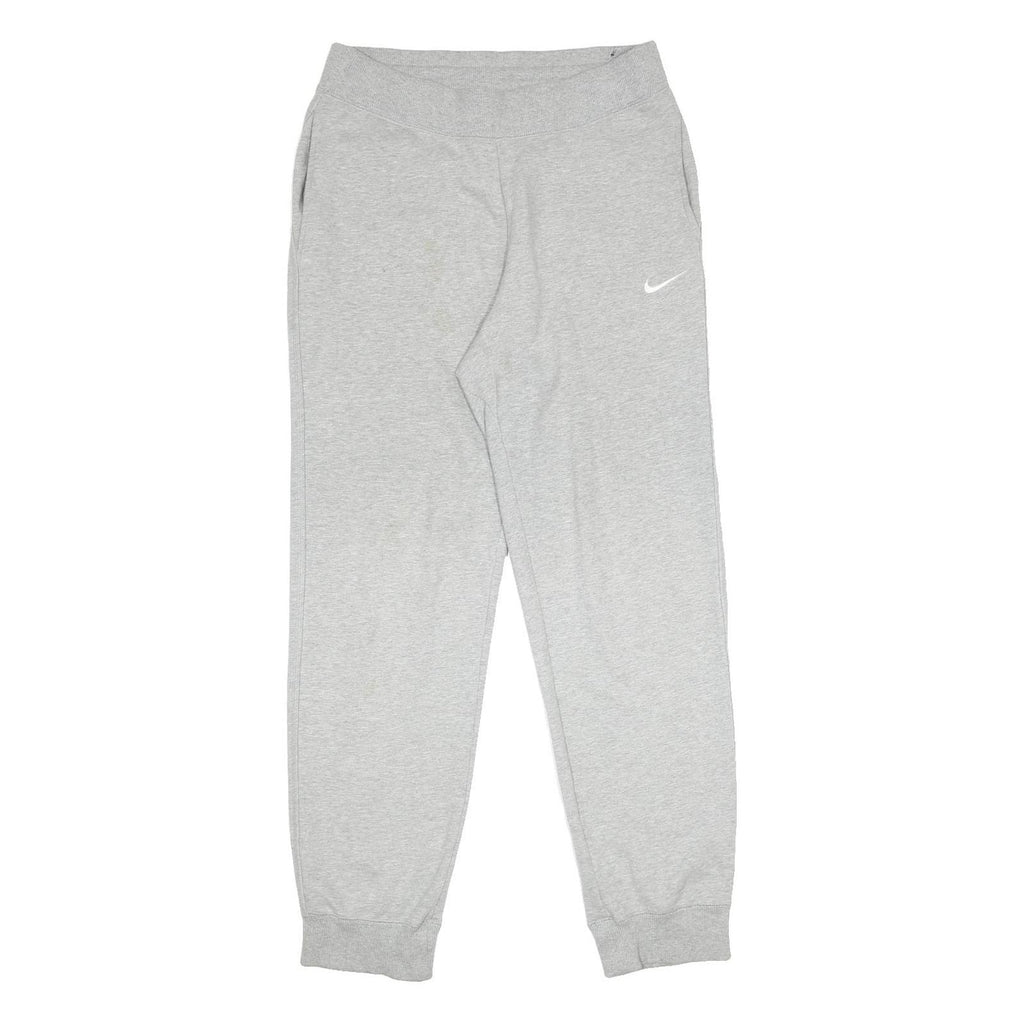 NIKE Mens Joggers Grey M W31 L31 Cotton Blend Slim Tapered Comfort Casual