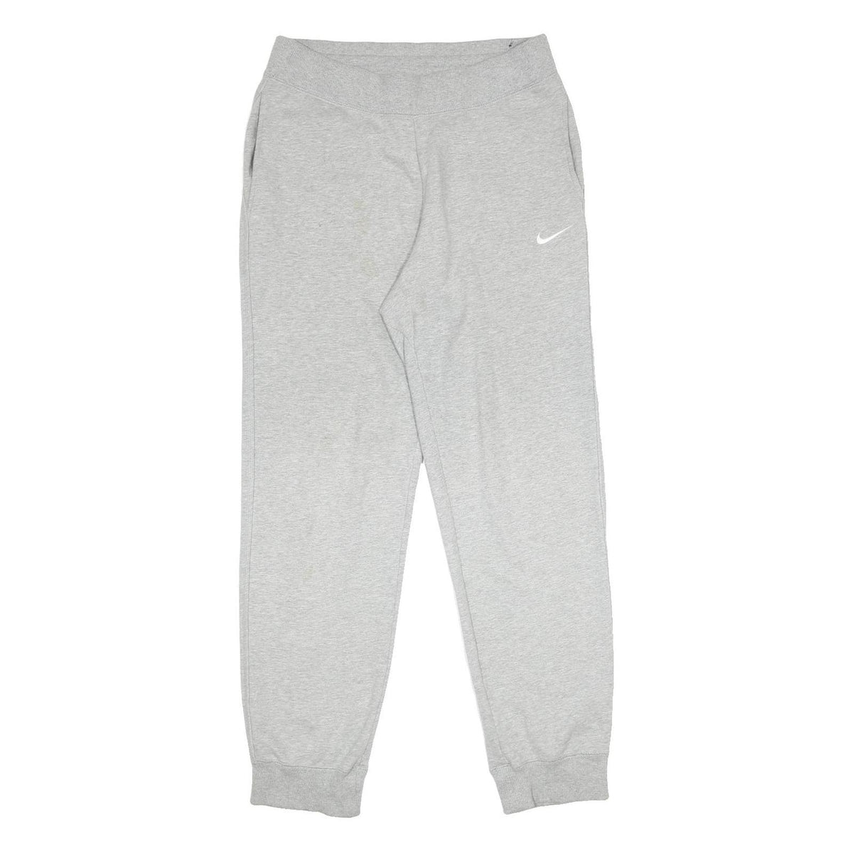 NIKE Mens Joggers Grey M W31 L31 Cotton Blend Slim Tapered Comfort Casual