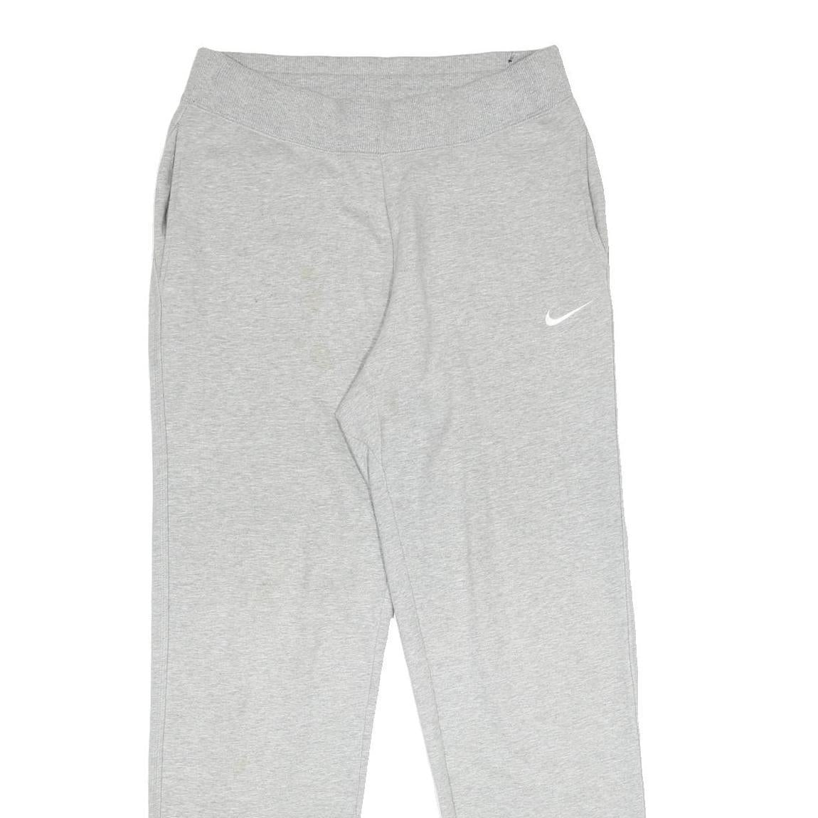 NIKE Mens Joggers Grey M W31 L31 Cotton Blend Slim Tapered Comfort Casual