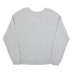 DISNEY Womens Grey Mickey Mouse Crew Neck 2XL Cotton Blend Sweatshirt Pullover