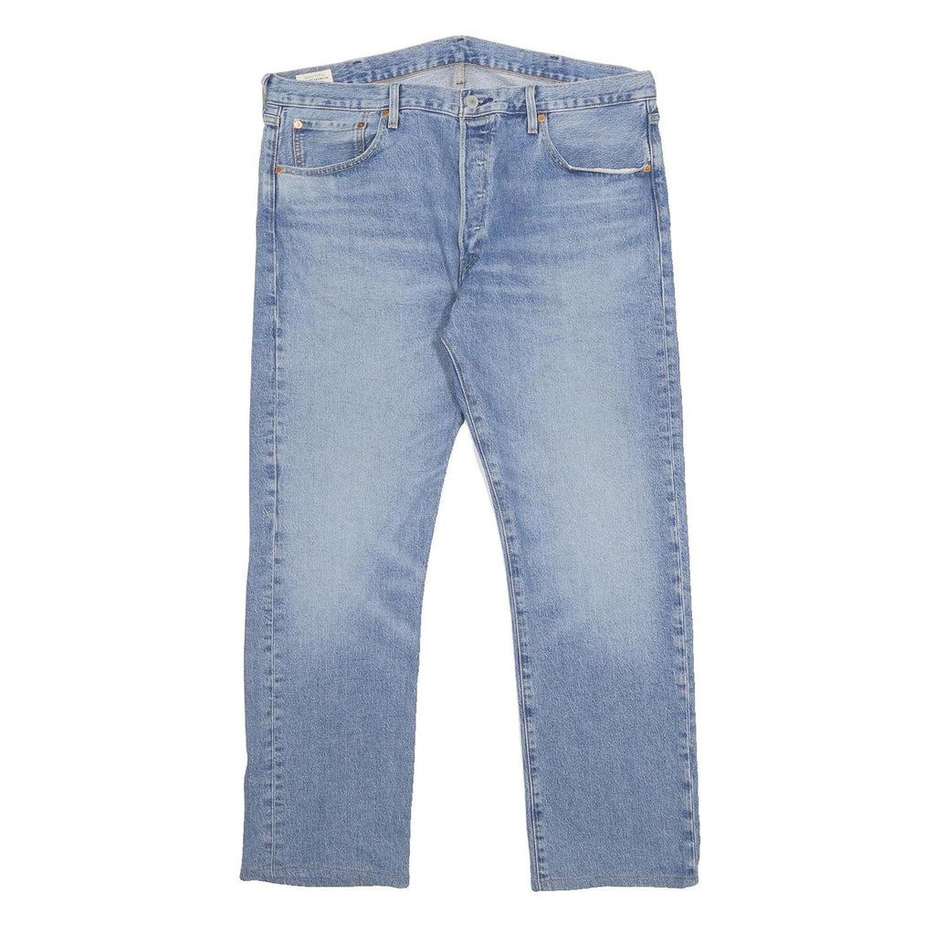 LEVI'S 501 BIG E Mens Jeans Blue Regular Straight Denim Medium W38 L29 Button