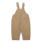 CARHARTT Boys Beige Cotton Dungarees Regular Fit Plain XXS W26 L10 Durable