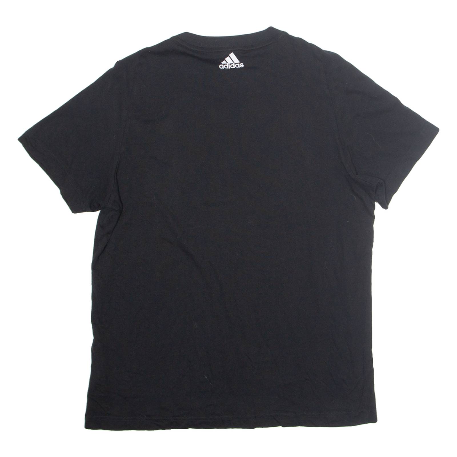ADIDAS Mens T-Shirt Black M