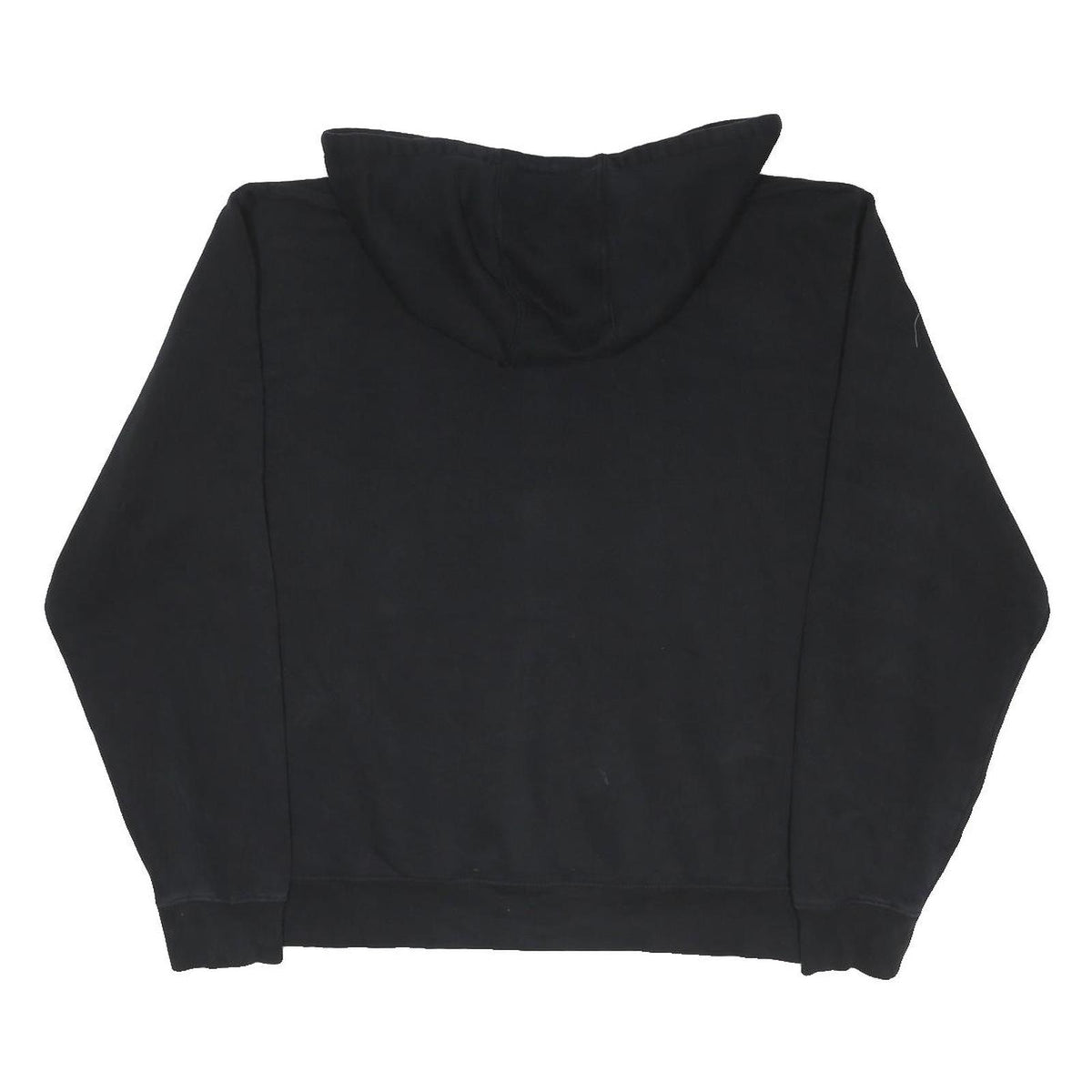 DICKIES Mens Black Zip Up Hoodie XL Workwear Cotton Blend Casual Sweatshirt