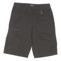 COLUMBIA Womens Shorts Black Casual L W36 Outdoor Cotton Blend Comfort Fit