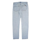 CARHARTT WIP Mens Jeans Blue Slim Skinny Denim Light W32 L31 Casual Wear