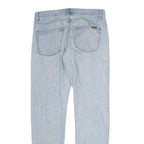 CARHARTT WIP Mens Jeans Blue Slim Skinny Denim Light W32 L31 Casual Wear