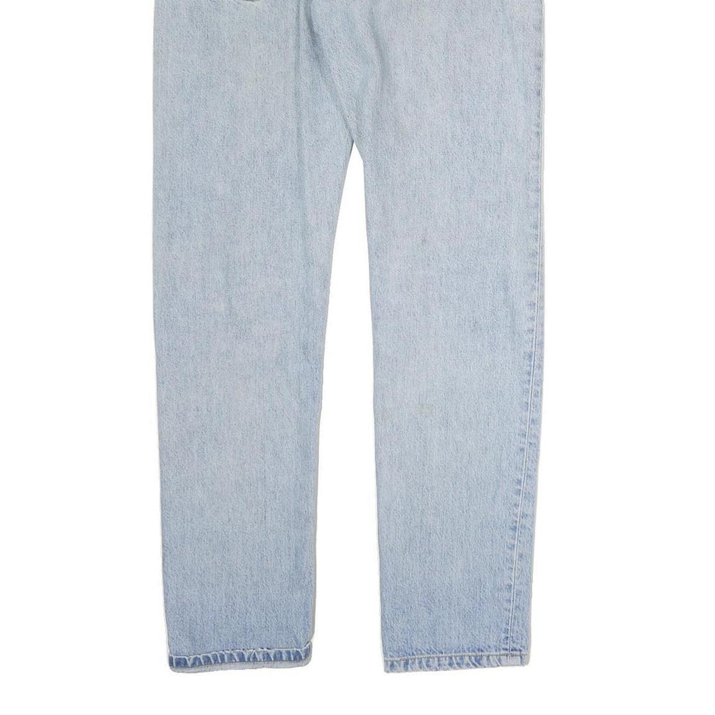 CARHARTT WIP Mens Jeans Blue Slim Skinny Denim Light W32 L31 Casual Wear