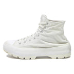 CONVERSE Chuck Taylor All Star Lugged Womens Trainers White Canvas UK 7.5