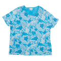 KINGFIELD Womens Shirt Top Blue Floral 2XL