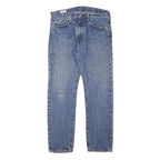 LEVI'S 502 Mens Jeans Blue Regular Straight Denim Medium W32 L29 Classic Fit