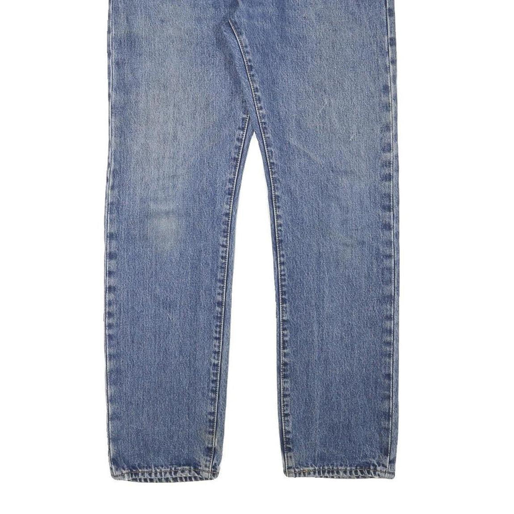 LEVI'S 502 Mens Jeans Blue Regular Straight Denim Medium W32 L29 Classic Fit